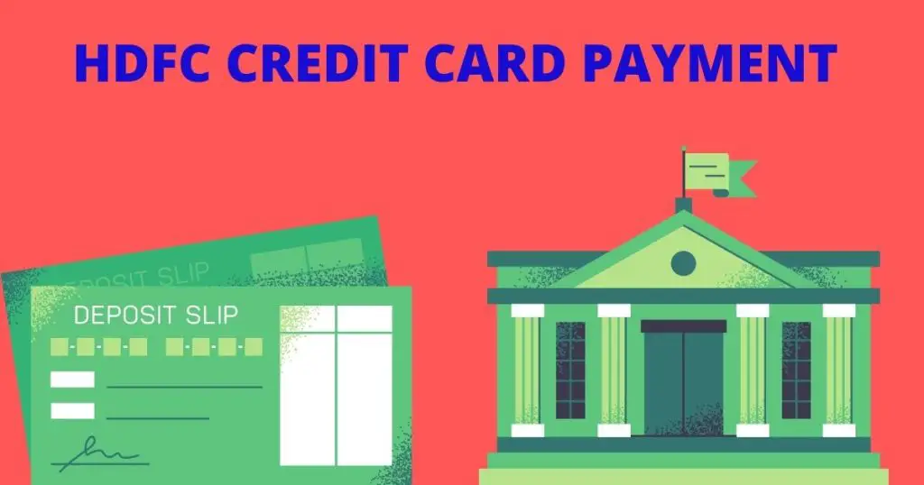 HDFC Credit Card Payment Through Debit Card 2022