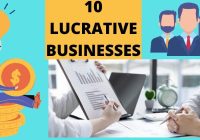10 most lucrative business in 2022