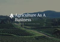 in what circumstances agriculture becomes a business