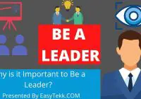 why is it important to be a leader