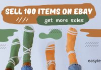 How to Sell 100 Items a Day on eBay?