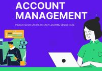 How to Manage an Account? Customer and Sales Accounts