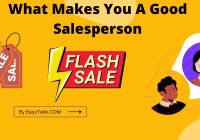 What Makes You a Good Salesperson Interview Questions